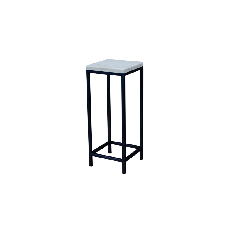 Esstisch eckige beine weiß mit schublade2